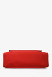 Hermes 2017 Red Canvas/Brown Leather Herbag 31