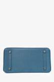 Hermes 2013 1P Colvert (Navy) Epsom Leather Birkin 30 with SHW