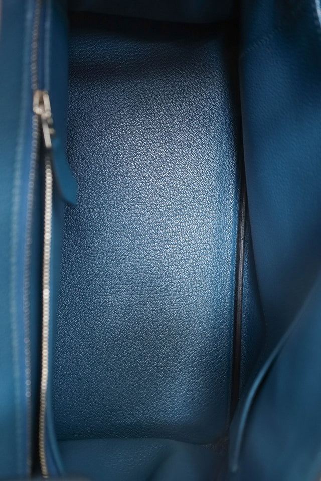 Hermes 2013 1P Colvert (Navy) Epsom Leather Birkin 30 with SHW