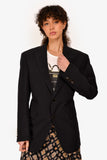 Louis Vuitton 2019 Black Monogram Blazer Jacket Mens Size 50