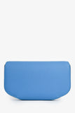 Hermes Blue Epsom Calfskin 'Cherche-Midi' Clutch