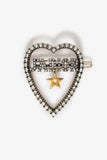 Christian Dior Gold Tone Crystal Embellished J'ADior Hair Clip