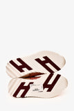 Hermes Pink Suede/Nylon 'H' Sneakers Size 35.5