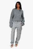 Louis Vuitton Grey Cotton Cargo Pants Size 38 Mens