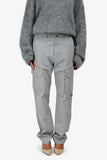 Louis Vuitton Grey Cotton Cargo Pants Size 38 Mens