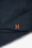 Hermes Navy/Orange 'Dream' Embroidered Cap Size S