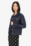 Christian Dior Blue Denim Oblique Jacket Size 44