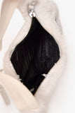 Prada White Terry Cloth Re-Edition 2000 Shoulder Bag