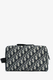 Christian Dior Navy Oblique 'Manity Case' Pouch