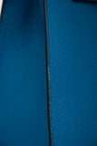 Hermes 2014 Blue Epsom Leather Kelly 28 GHW With Strap