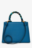 Hermes 2014 Blue Epsom Leather Kelly 28 GHW With Strap