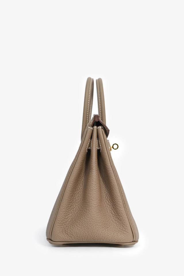 Hermes 2023 Etoupe Togo Leather Birkin 25