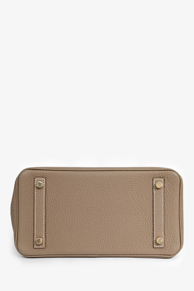 Hermes 2023 Etoupe Togo Leather Birkin 25