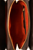 Louis Vuitton 1998 Brown Damier Ebene Triana Top Handle Bag