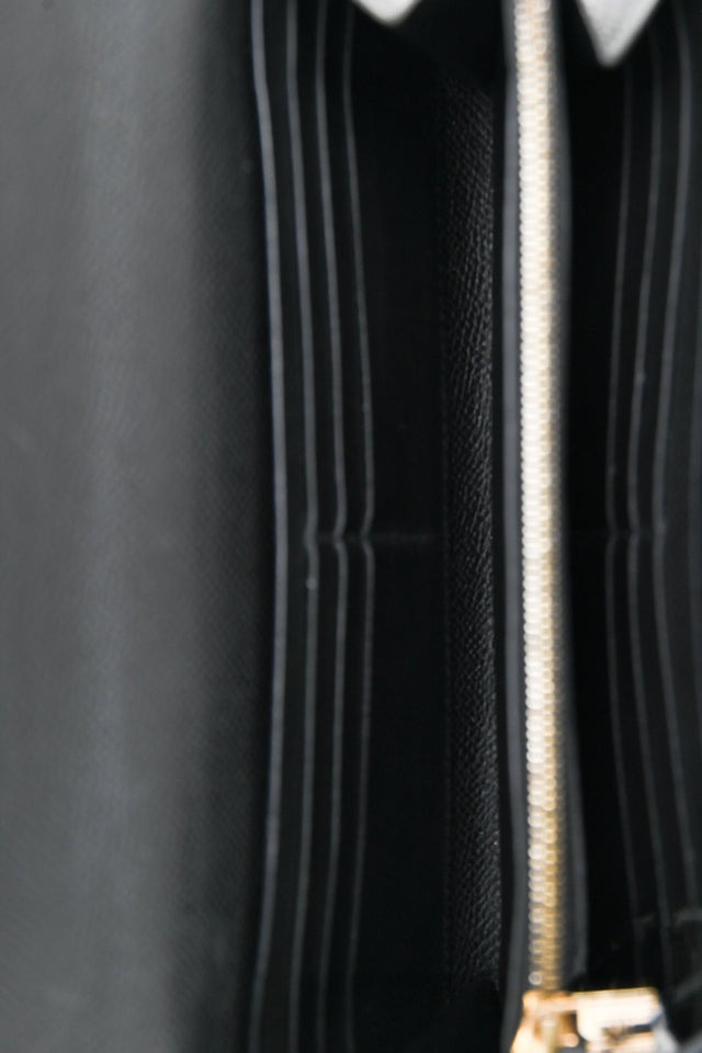 Hermes 2012 Black Epsom Leather Kelly Wallet
