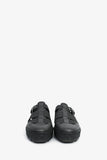 Hermes Grey Leather/Canvas Fisherman Shoe Size 41