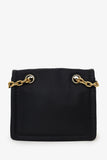 Prada Black Nylon Chain Shoulder Bag