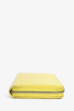 Louis Vuitton 2013 Yellow Damier Leather 'Facette' Long Zippy Wallet