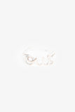 Christian Dior 18K White Gold Diamond 'Oui 'Ring Size 6.5