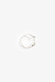 Christian Dior 18K White Gold Diamond 'Oui 'Ring Size 6.5