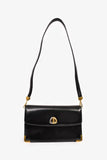 Christian Dior Black Box Leather Shoulder Bag