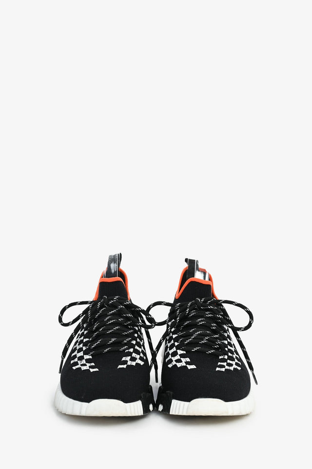 Hermes Black/White Mesh H 'Bouncing' Sneakers Size 36