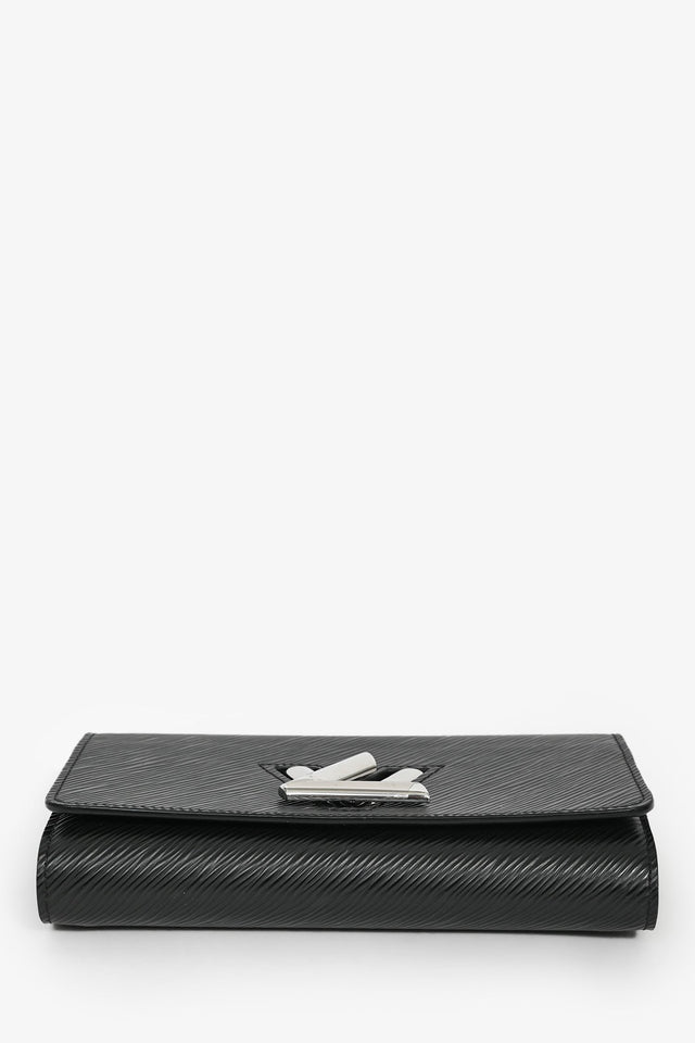 Louis Vuitton Black Epi Twist Wallet On Chain