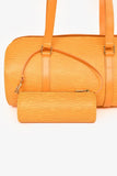 Louis Vuitton 2003 Yellow Epi Leather 'Soufflot Duo' Papillon Shoulder Bag