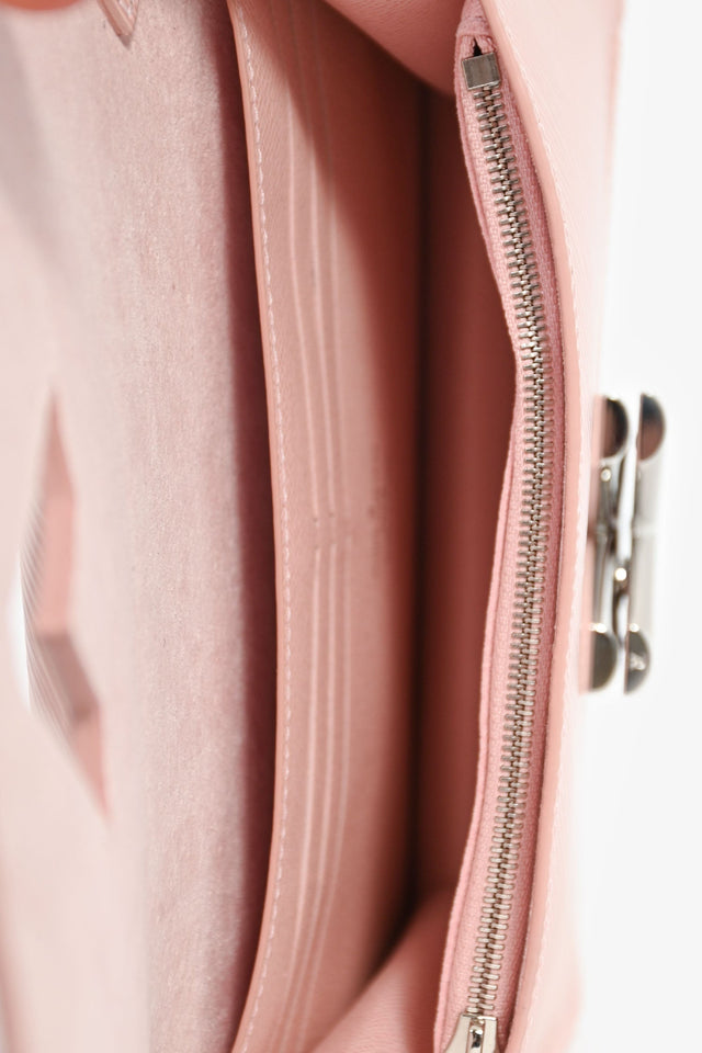 Louis Vuitton 2019 Pink Epi Twist Pochette Wallet On Chain