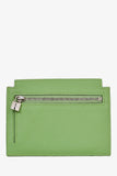Hermes 2020 Locust Vert Chevre Leather Kelly Pocket Compact Wallet