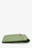 Hermes 2020 Locust Vert Chevre Leather Kelly Pocket Compact Wallet
