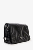 Prada Black Small Nappa Leather Duffle Bag