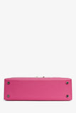 Hermes 2017 Rose Pourpre Epsom Leather Verrou 23 Crossbody Bag
