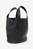Hermes 2022 Black Clemence & Swift In-The-Loop 18