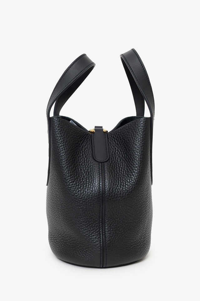 Hermes 2022 Black Clemence & Swift In-The-Loop 18