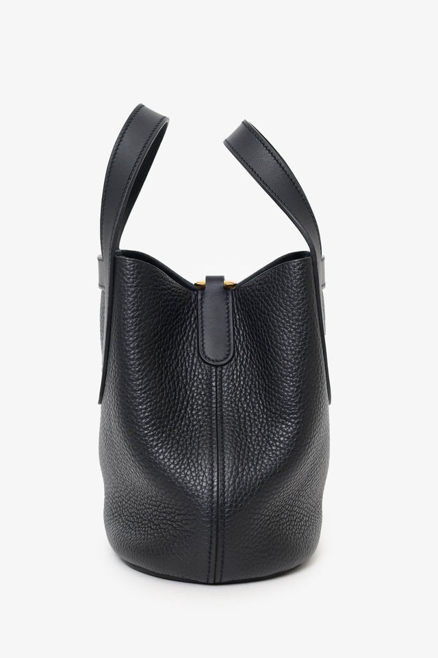 Hermes 2022 Black Clemence & Swift In-The-Loop 18