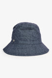 Hermes Blue Denim Bucket Hat Size 56