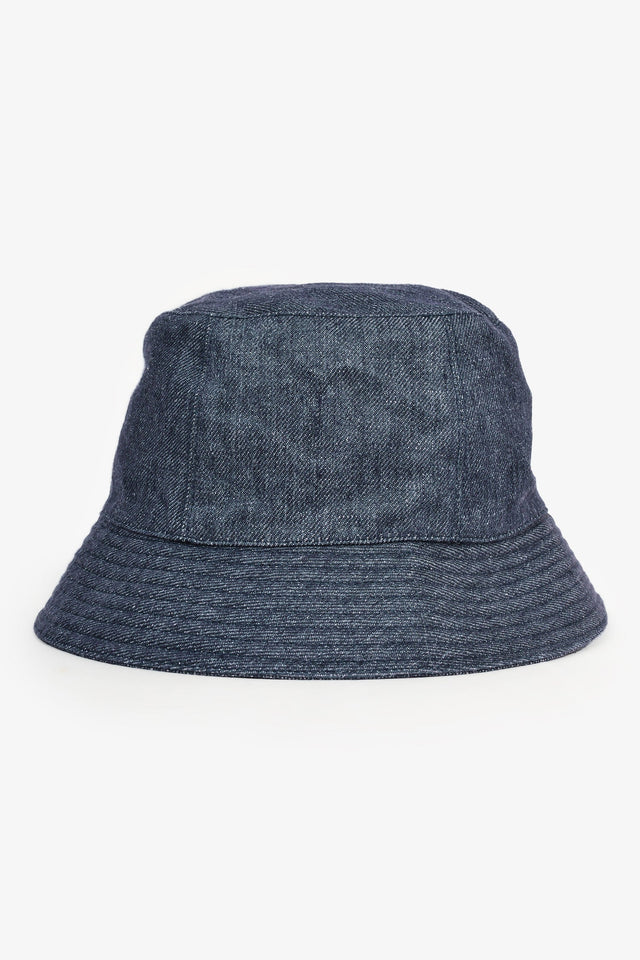 Hermes Blue Denim Bucket Hat Size 56