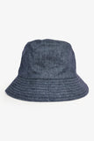 Hermes Blue Denim Bucket Hat Size 56