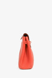 Hermes 2014 Red Perforated Swift Leather 'Berline' 28 Crossbody