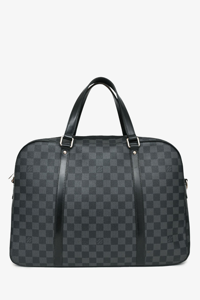 Louis Vuitton Graphite Damier 'Jorn' Briefcase Top Handle