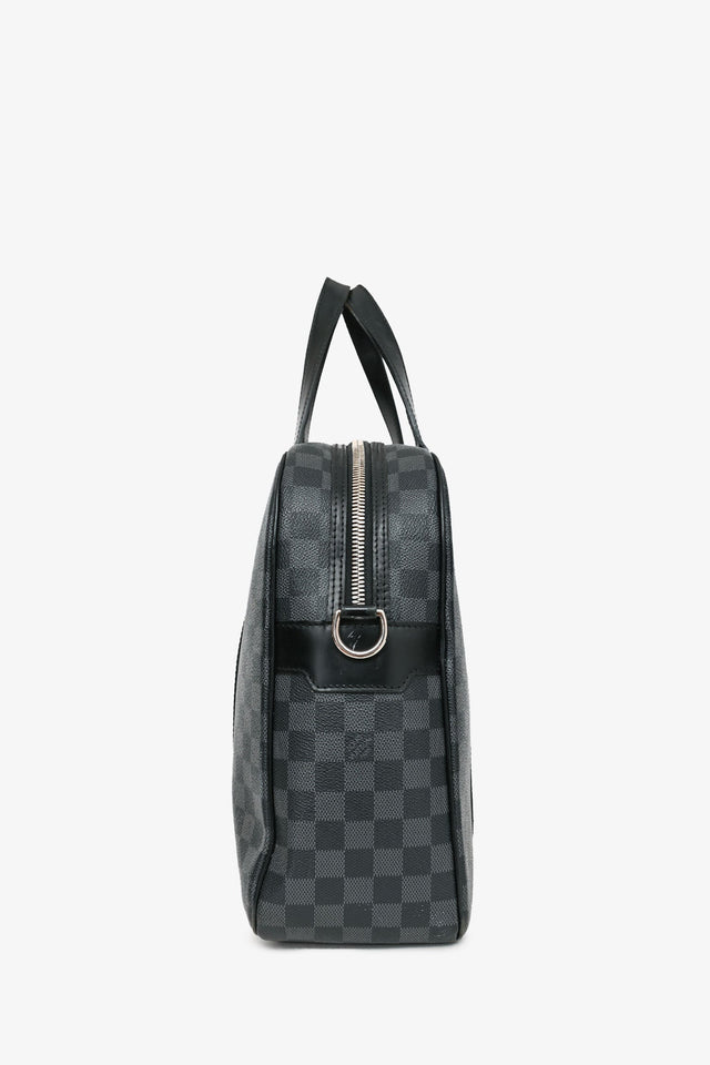 Louis Vuitton Graphite Damier 'Jorn' Briefcase Top Handle
