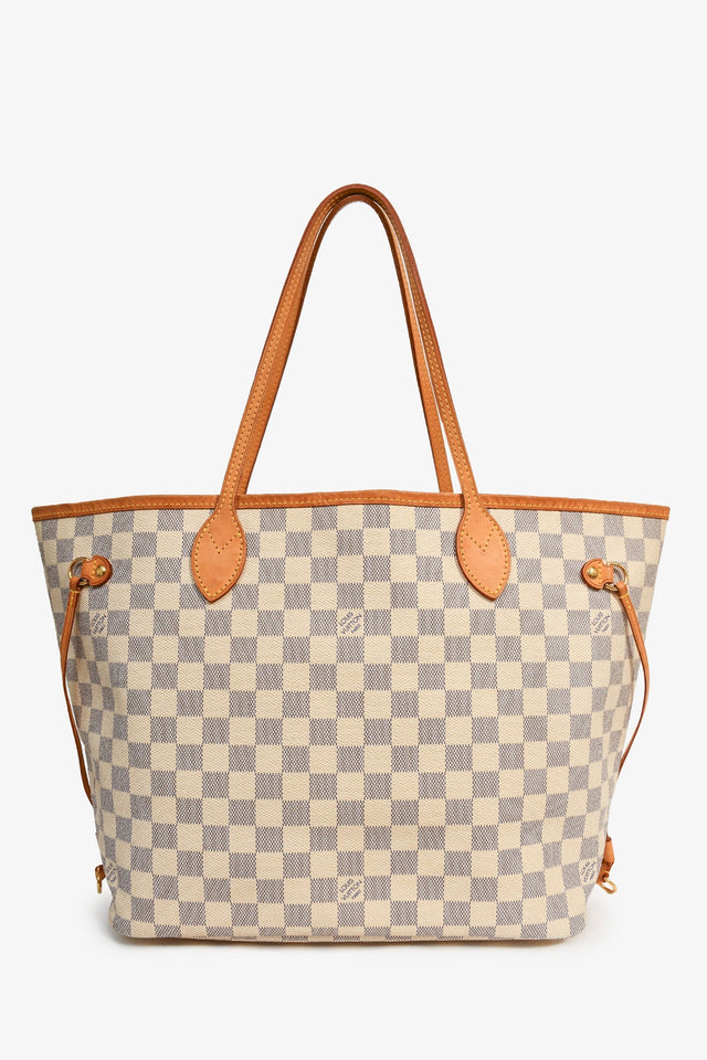 Louis Vuitton 2018 Damier Azur Neverfull MM