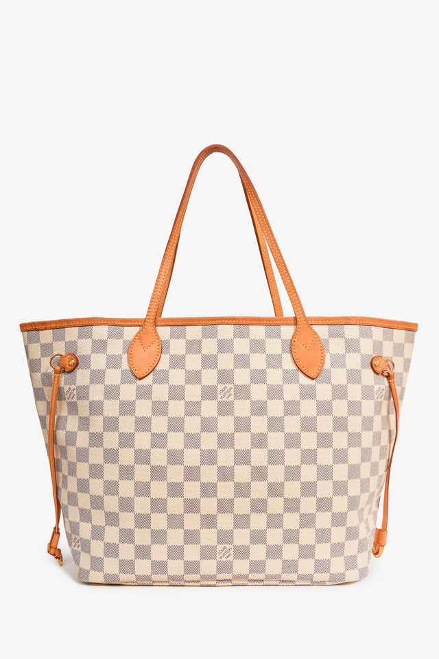 Louis Vuitton 2018 Damier Azur Neverfull MM