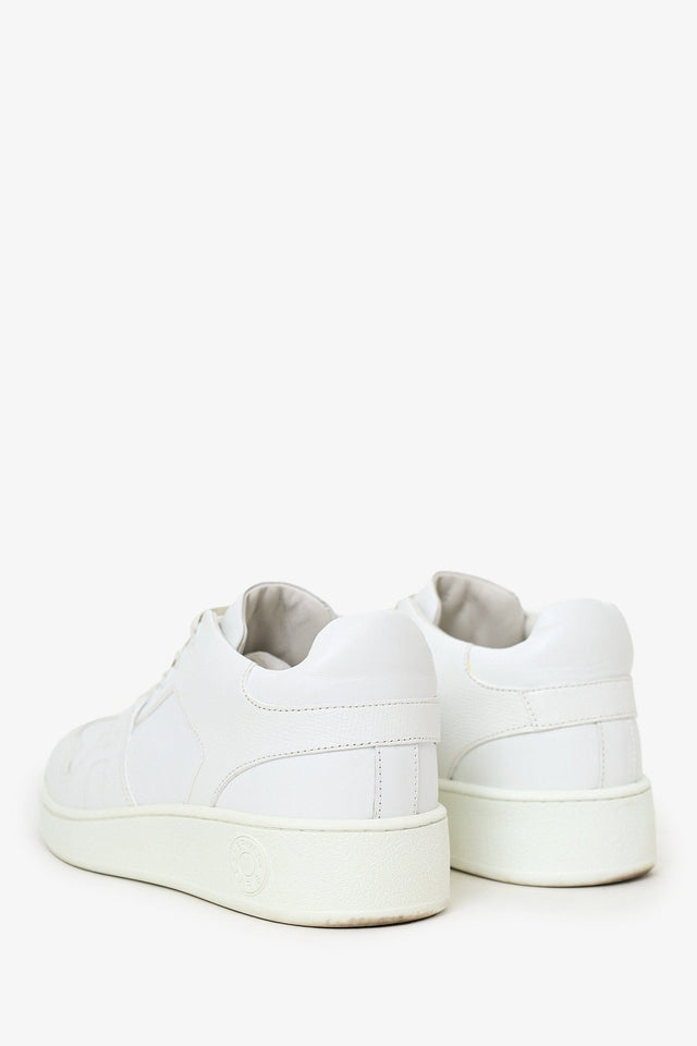 Hermes White Epsom Leather Femme Free Sneaker Size 38
