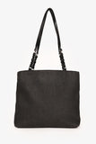 Christian Dior 2001 Grey Denim Maris Pearl Tote