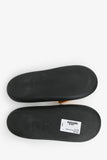 Louis Vuitton Gold Leather Monogram Slides Size 40
