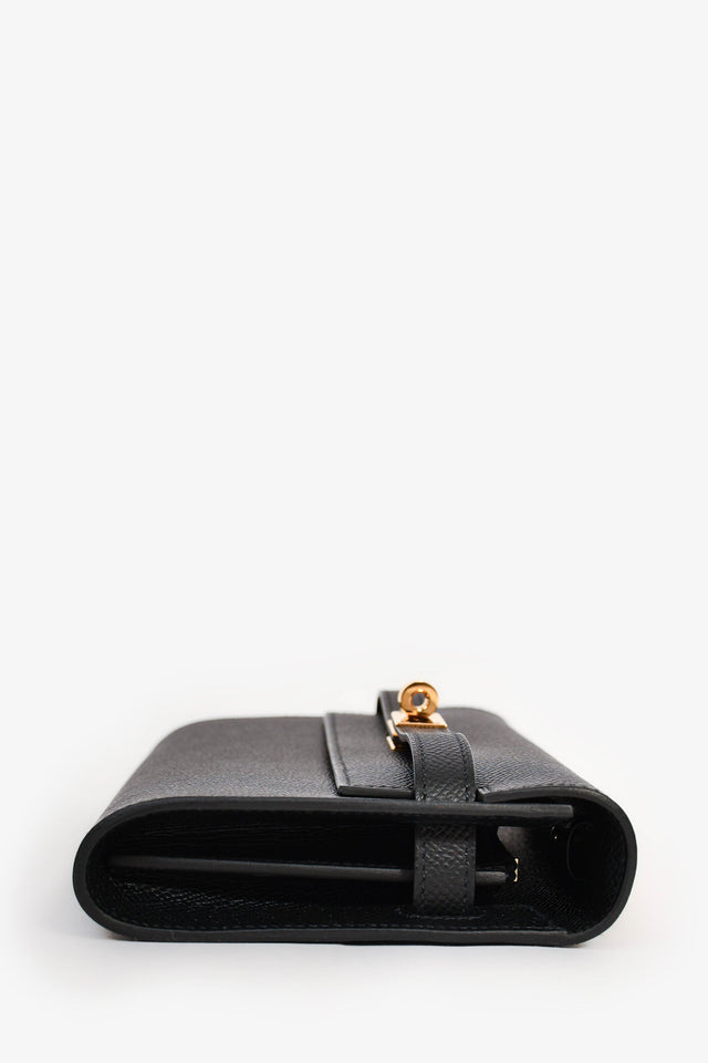 Hermes 2024 Black Epsom Leather Kelly Togo