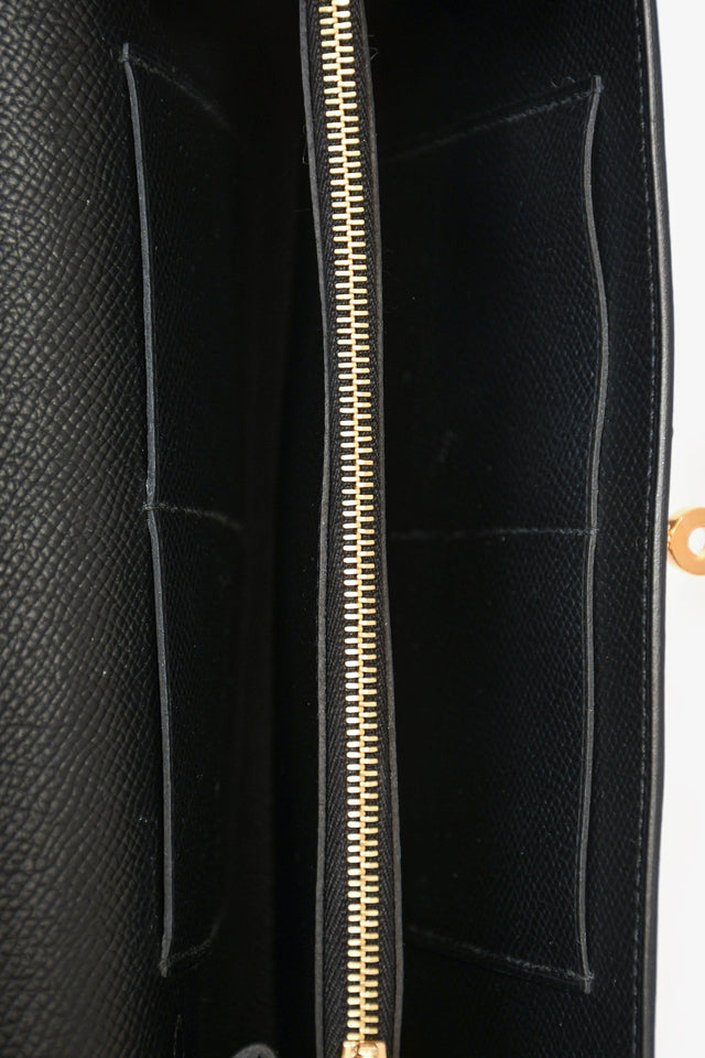 Hermes 2024 Black Epsom Leather Kelly Togo