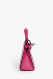 Hermes 2018 Rose Poupre Mysore Chevre Leather Mini Kelly PHW